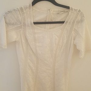 All saints White Eyelet dress